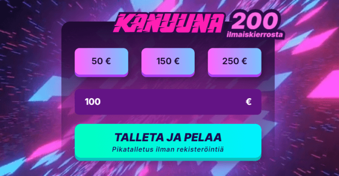 Parhaat nettikasinot suomalaisille - Kanuuna